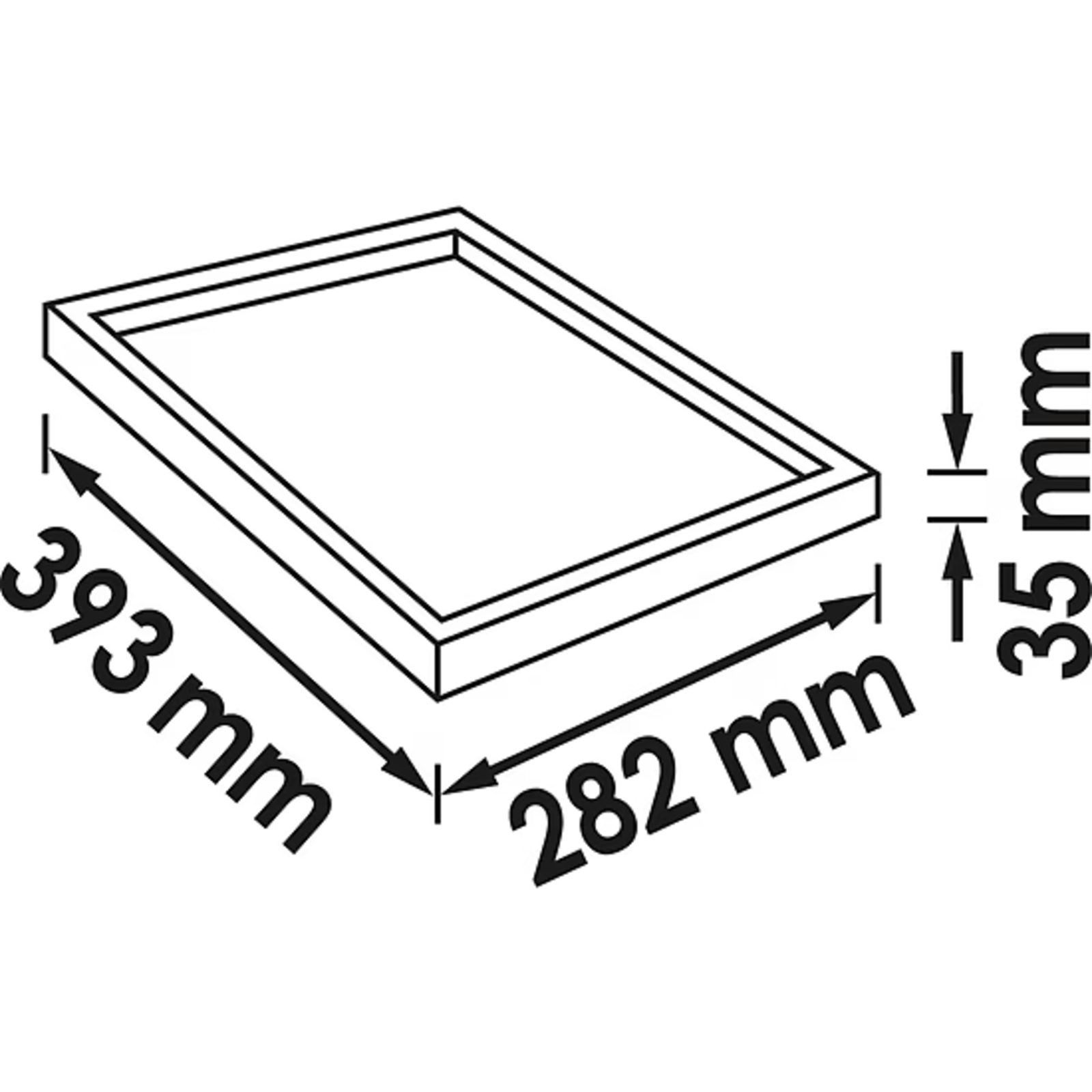 Garniture en mousse souple bimatière · avec compartiment vide  VIGOR - V5018