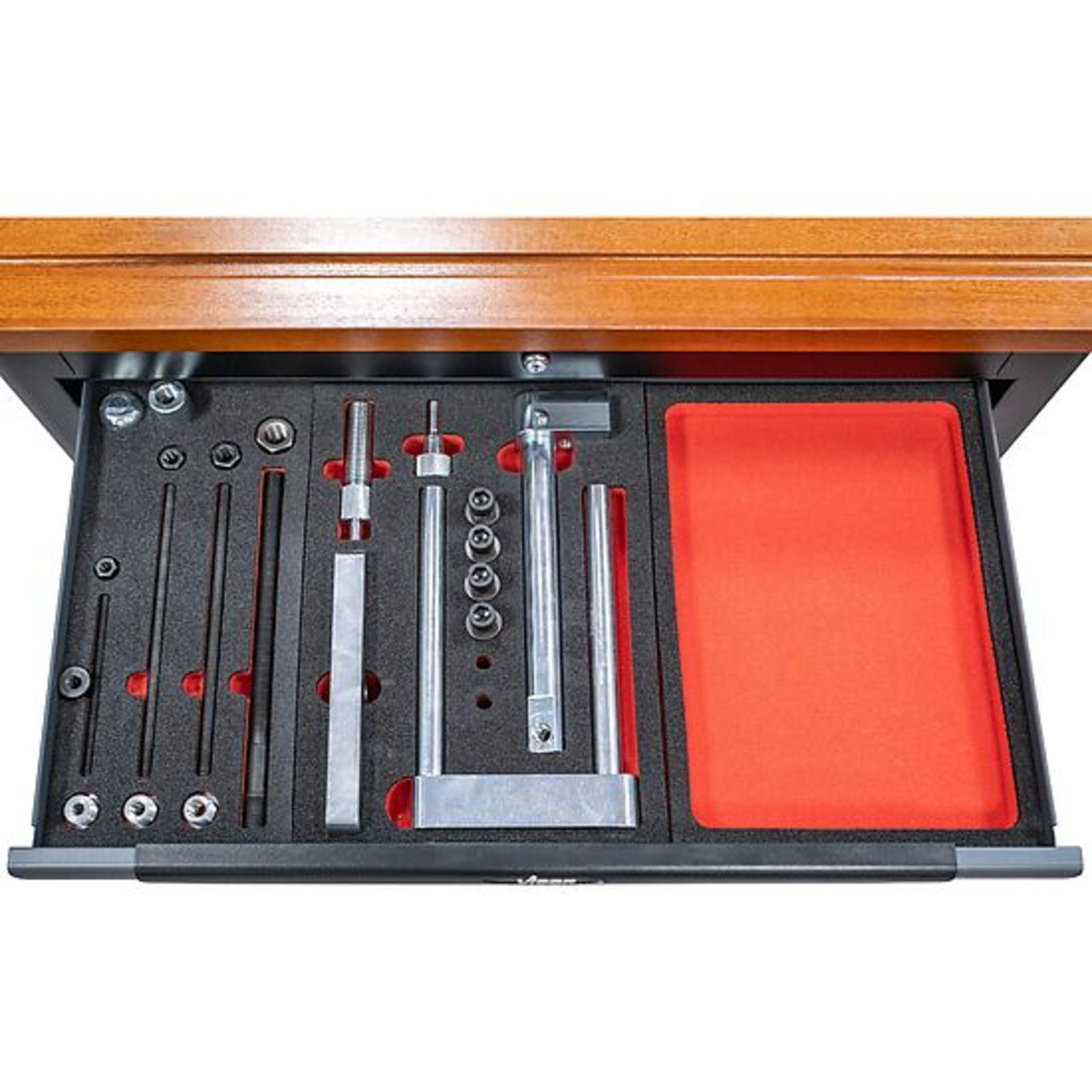 Garniture en mousse souple bimatière · avec compartiment vide  VIGOR - V5018