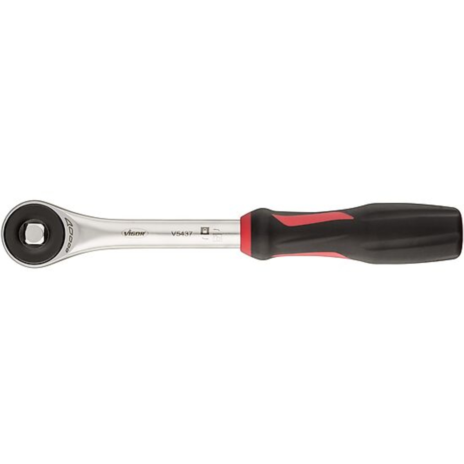 Cliquet réversible à poignée rotative 360° 1⁄2″ VIGOR - V5437