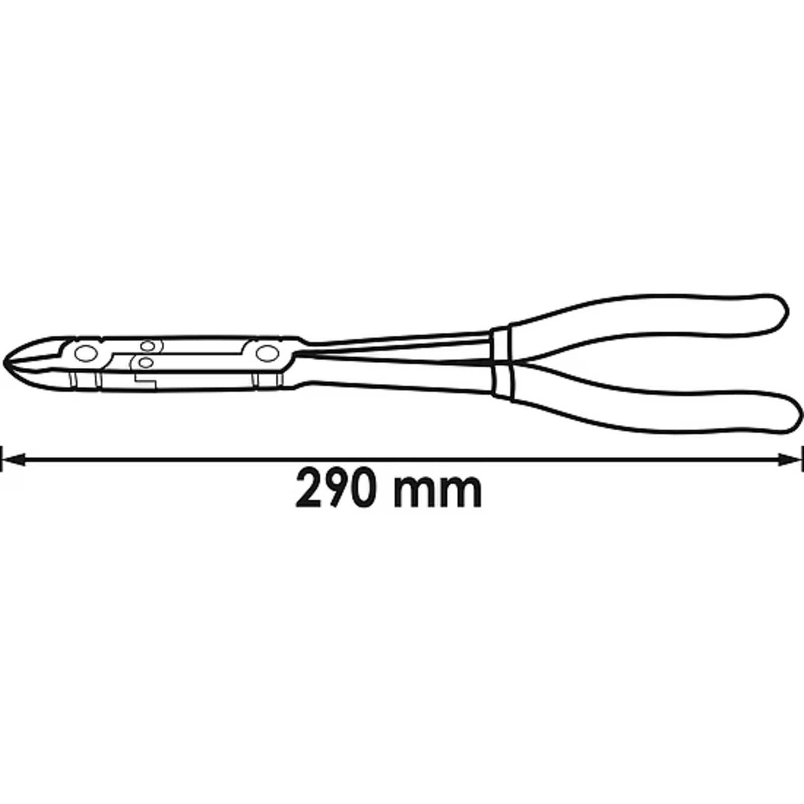Pince coupante diagonale avec double articulation  VIGOR - V5650