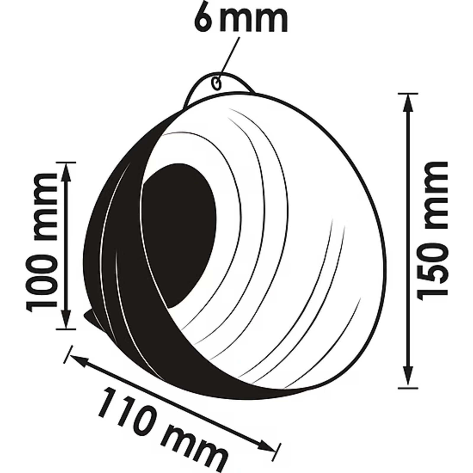 Demi-coque magnétique  VIGOR - V5678