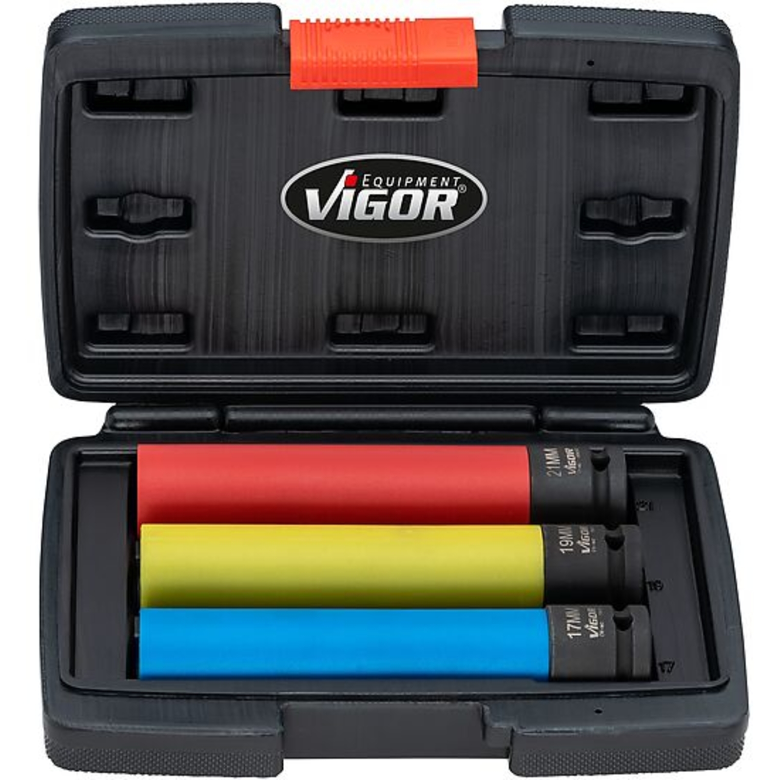 Jeu de douilles à chocs extra longues  VIGOR - V5933/3
