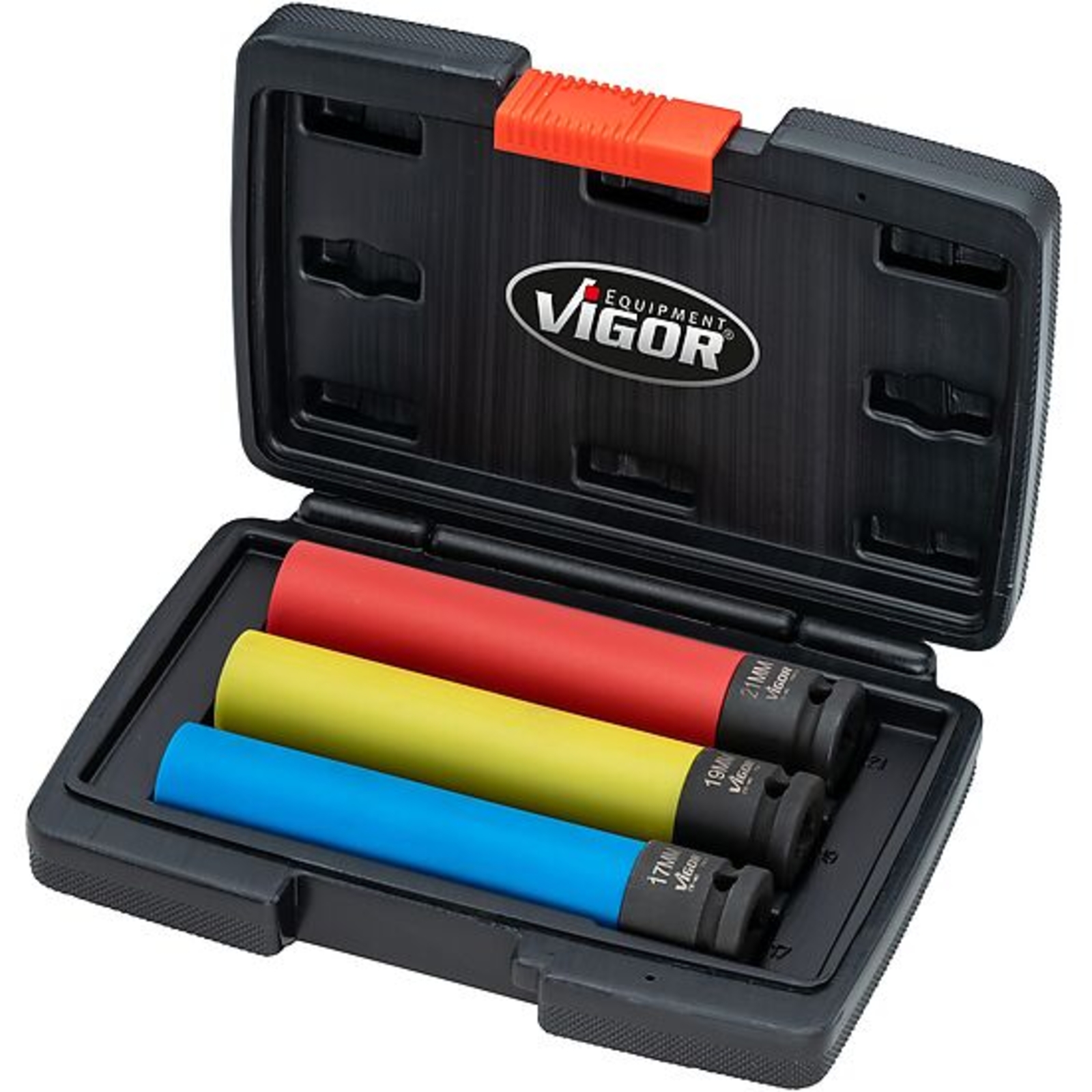 Jeu de douilles à chocs extra longues  VIGOR - V5933/3