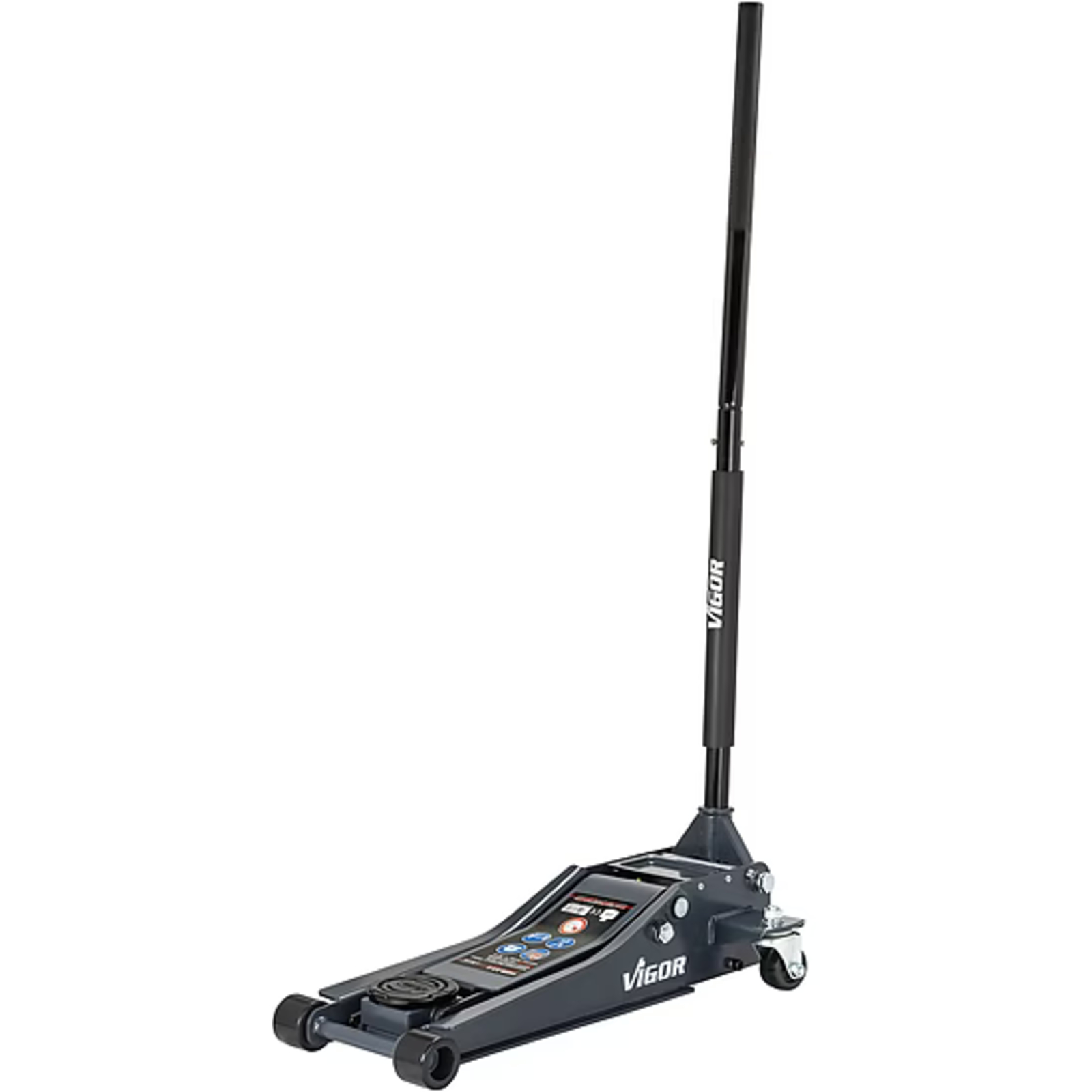 Cric de service hydraulique 2 tonnes extra plat  VIGOR - V6028-2.0-D