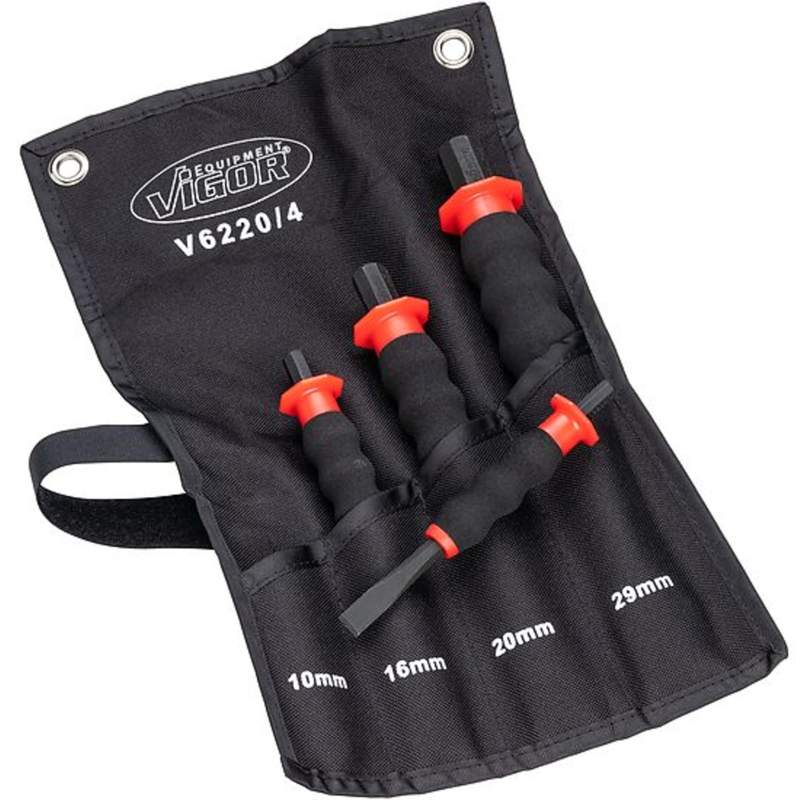 Jeu de burins plats  VIGOR - V6220/4