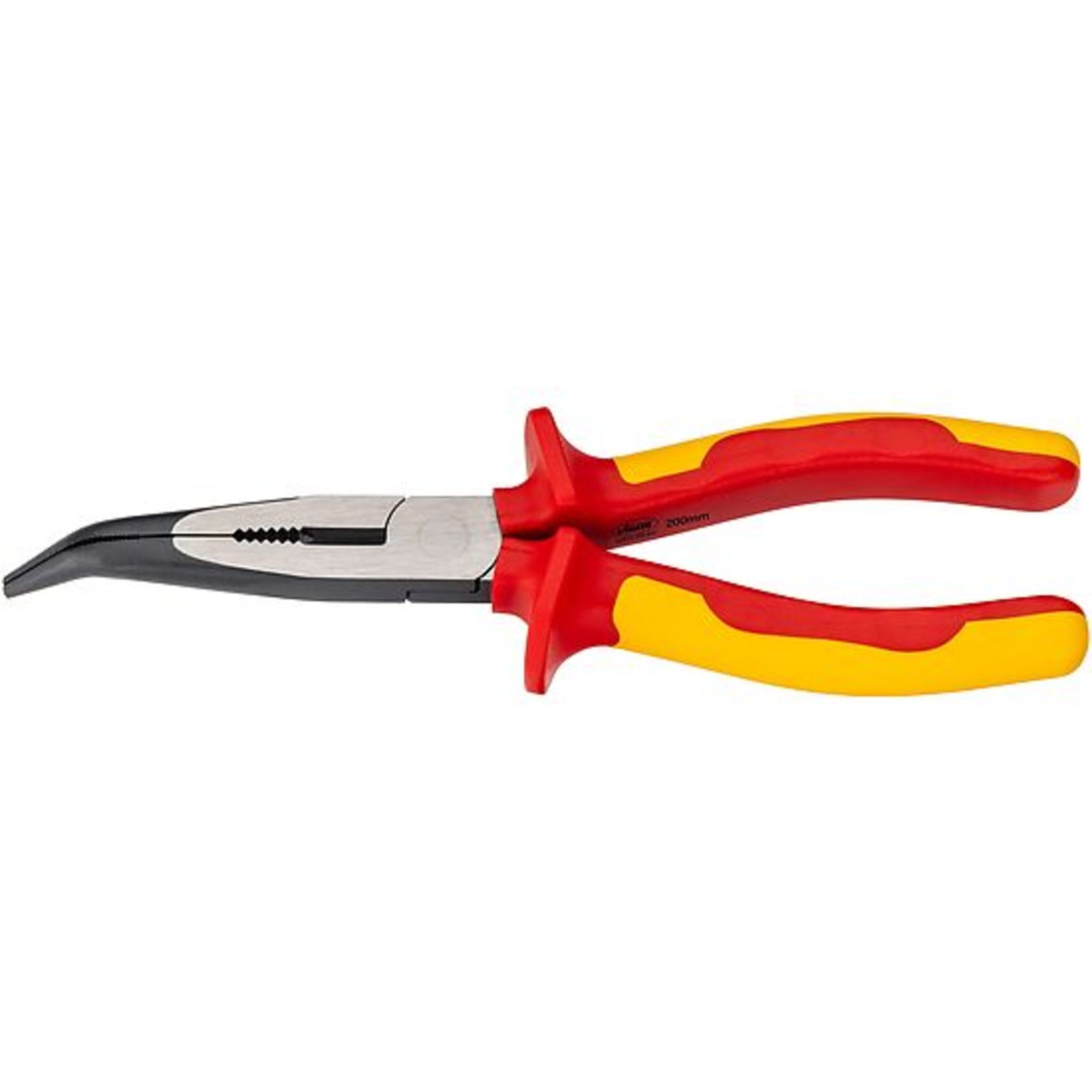 Pince demi-ronde coudée pour véhicules électriques  VIGOR - V6503-200-EV