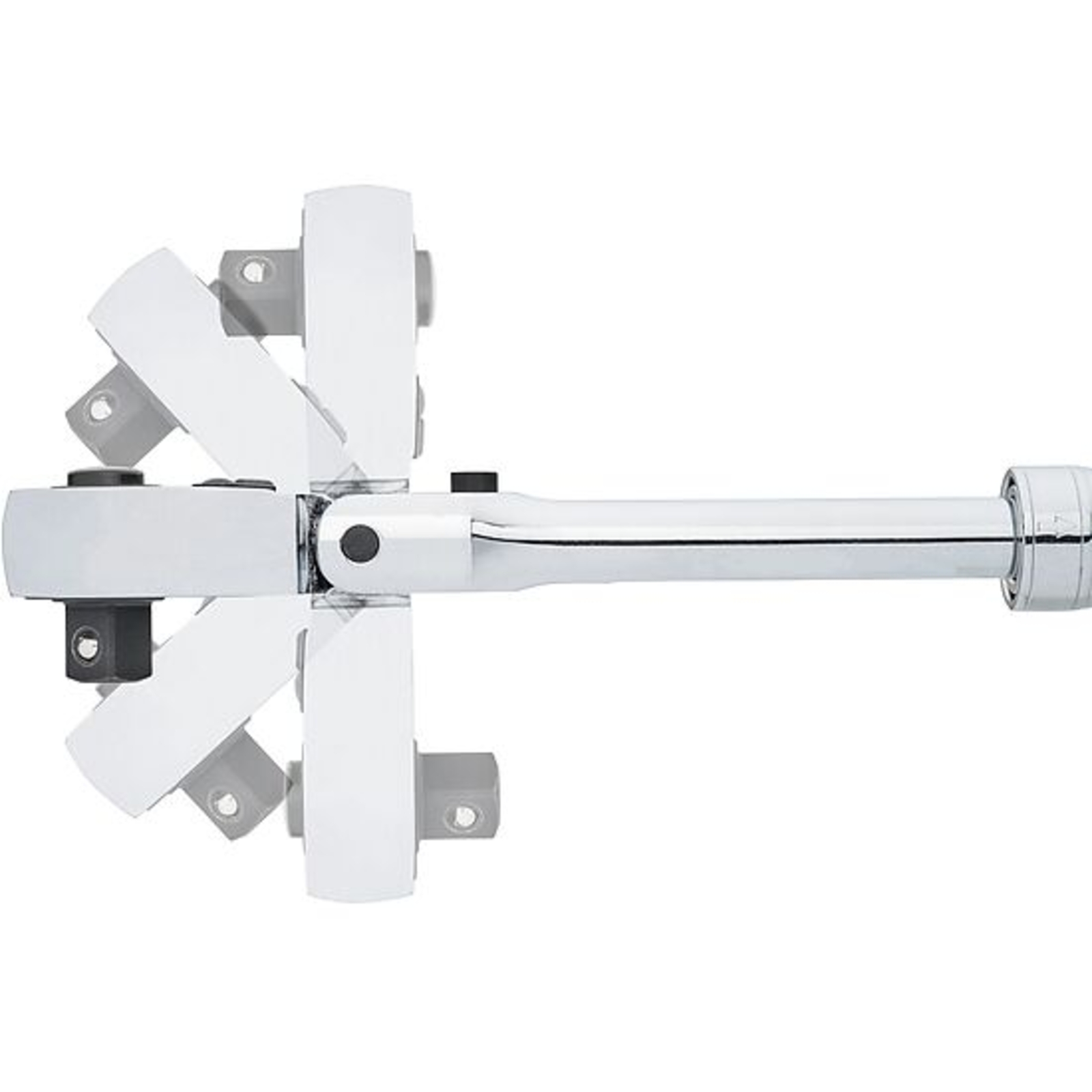 Cliquet réversible télescopique à cardan 1⁄2″ VIGOR - V6612N