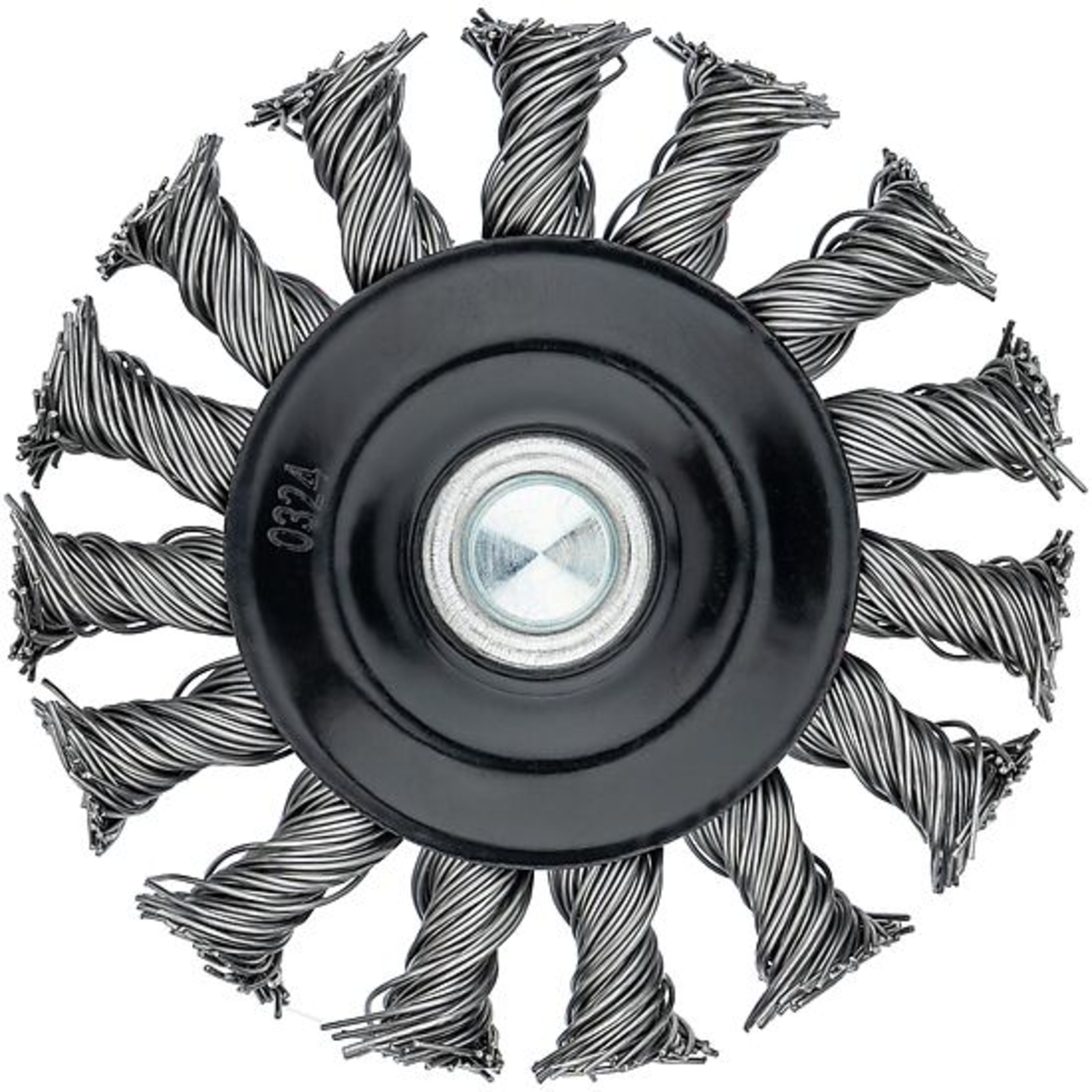 Brosse circulaire tressée 75 mm  VIGOR - V6806