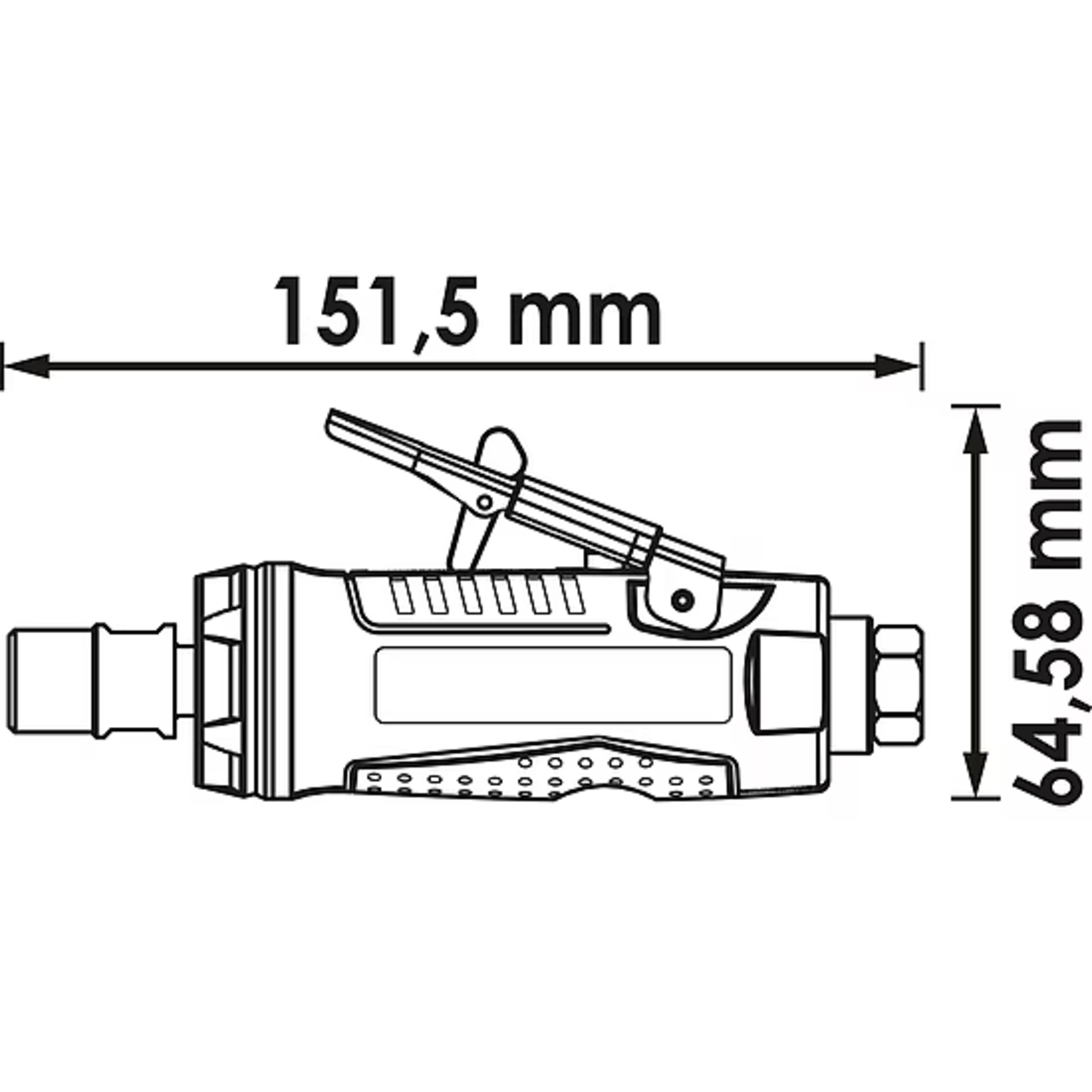 Jeu de meuleuses mini  VIGOR - V6906
