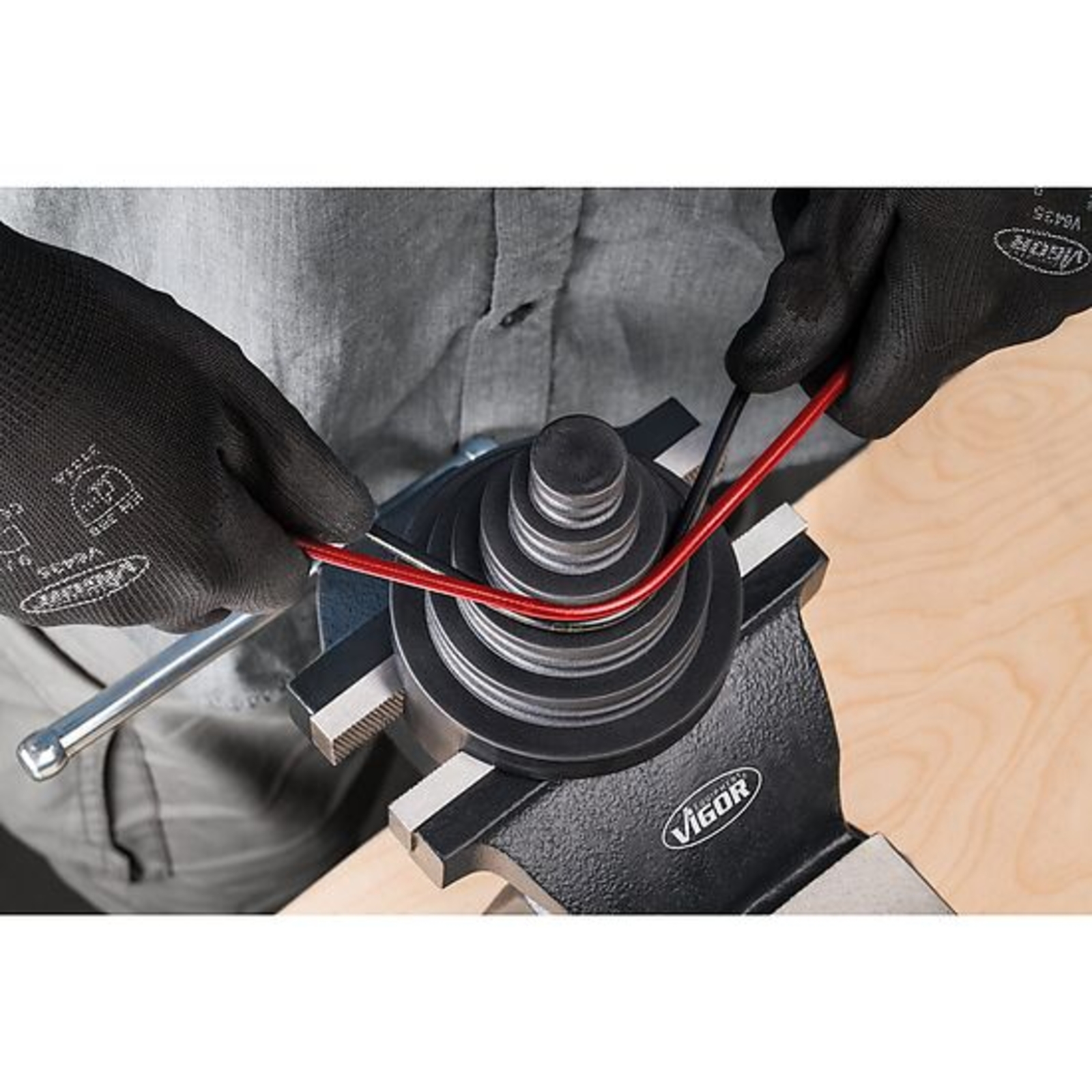 Appareil de cintrage pour tuyauterie de frein ⌀ 4,75 mm  VIGOR - V7259
