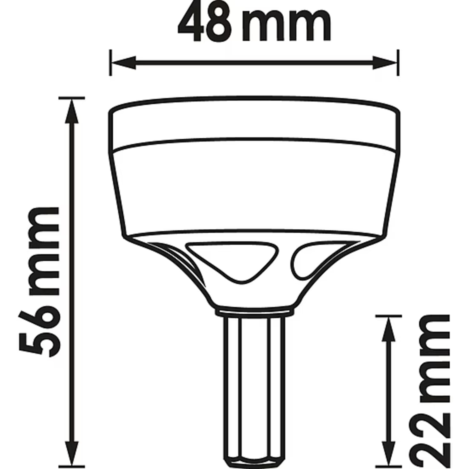 Ébavureur extérieur 13 – 35 mm  VIGOR - V7403