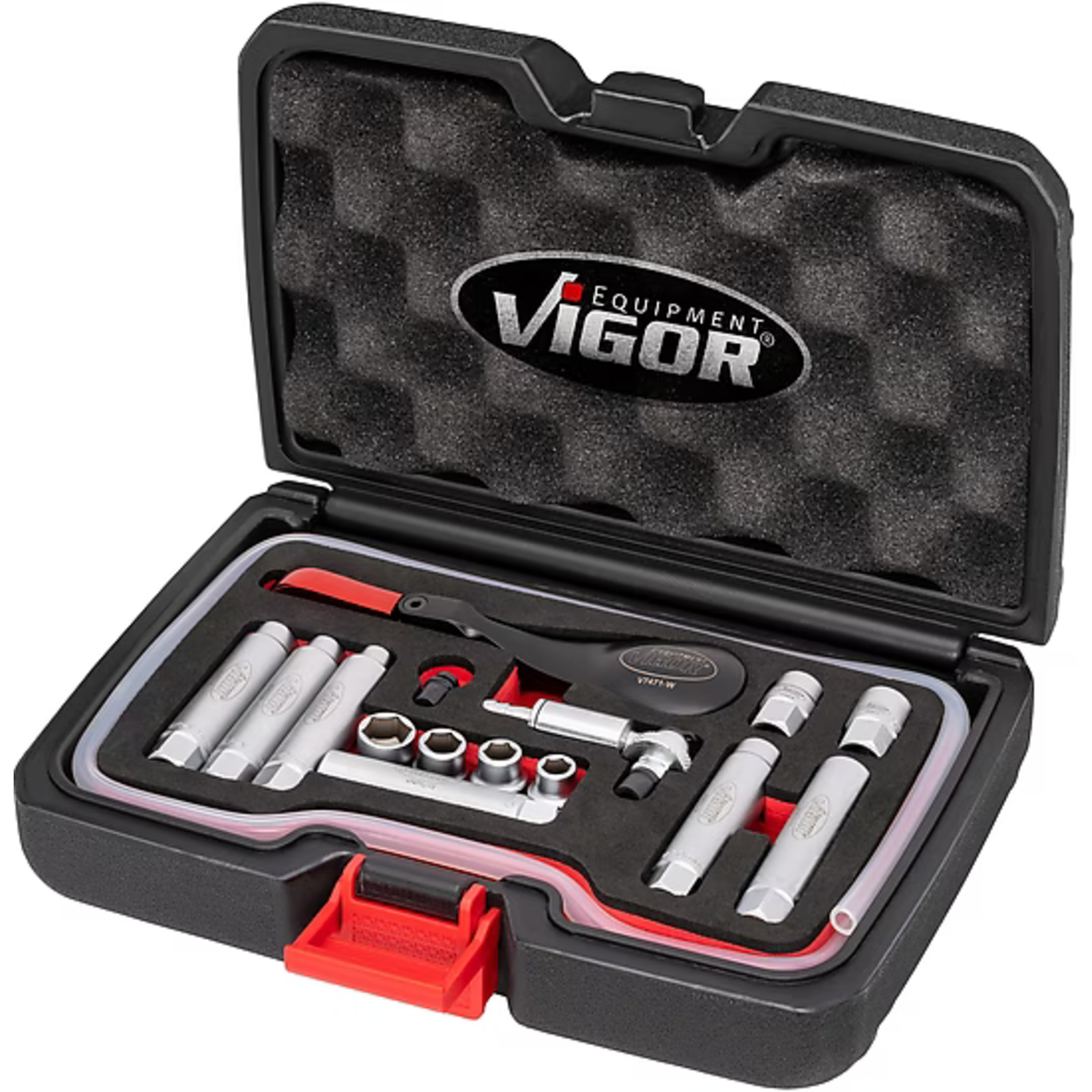 Jeu complet d'outils de purge des freins  VIGOR - V7471/17
