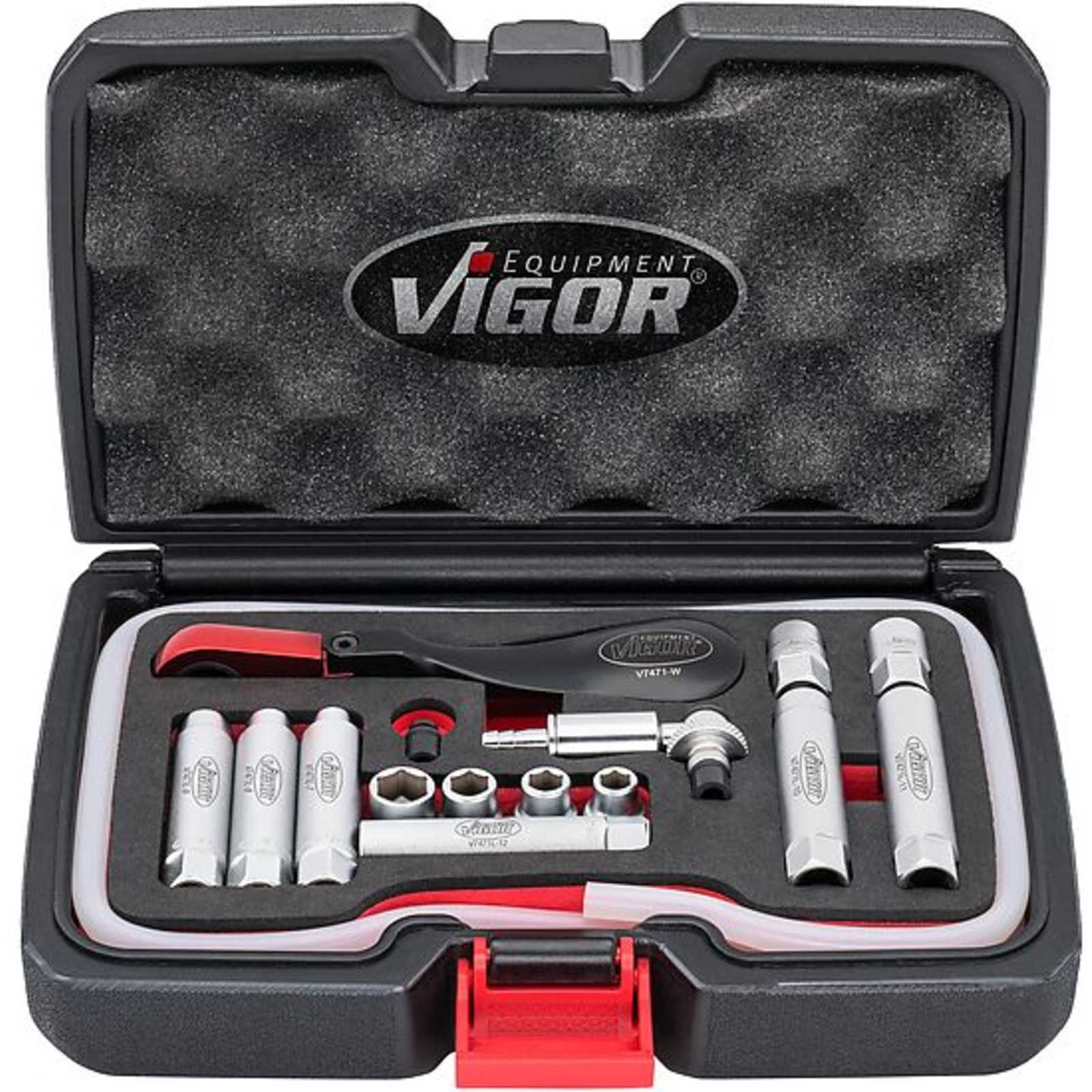 Jeu complet d'outils de purge des freins  VIGOR - V7471/17