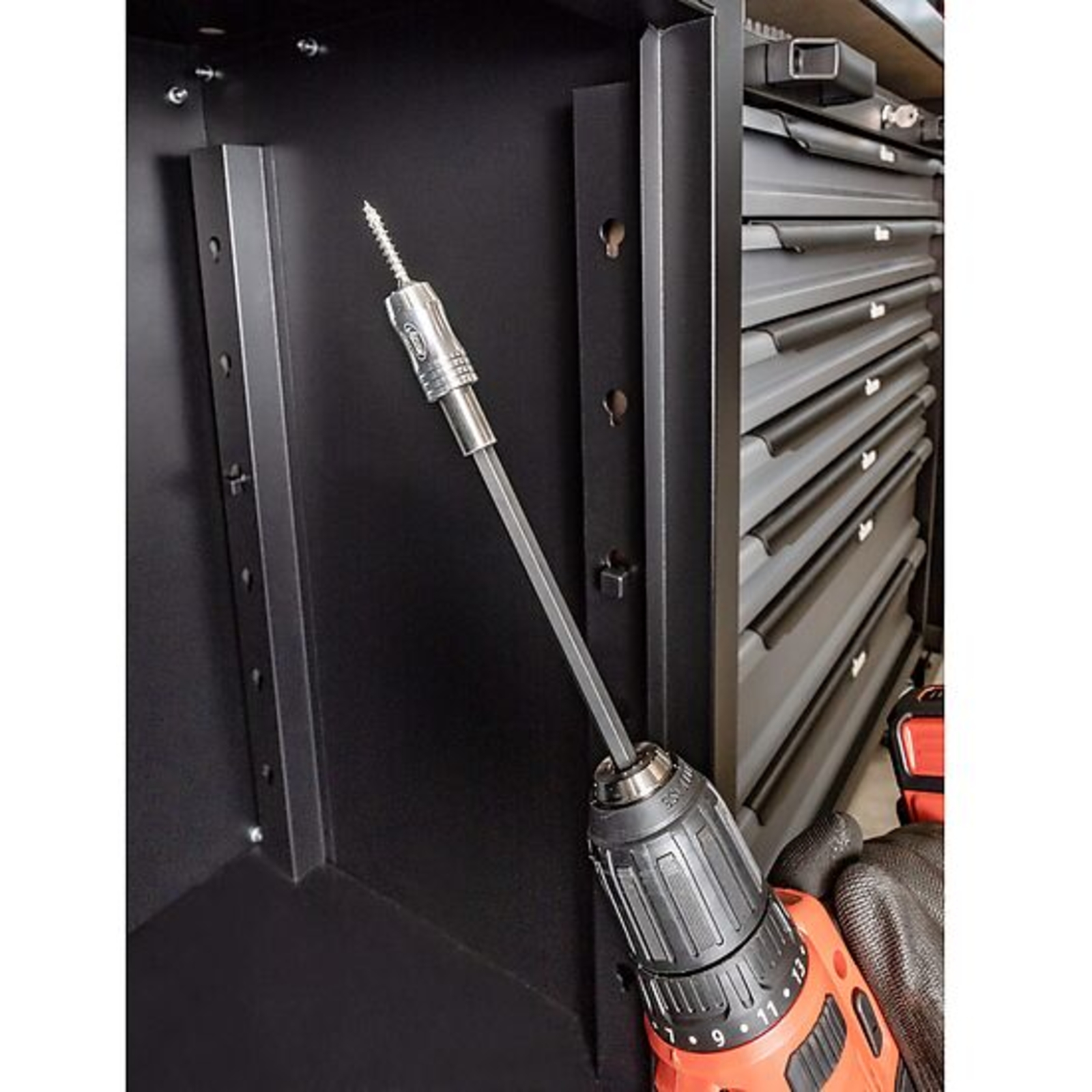 Porte-embouts (bits) avec anneau magnétique long  VIGOR - V7601-250