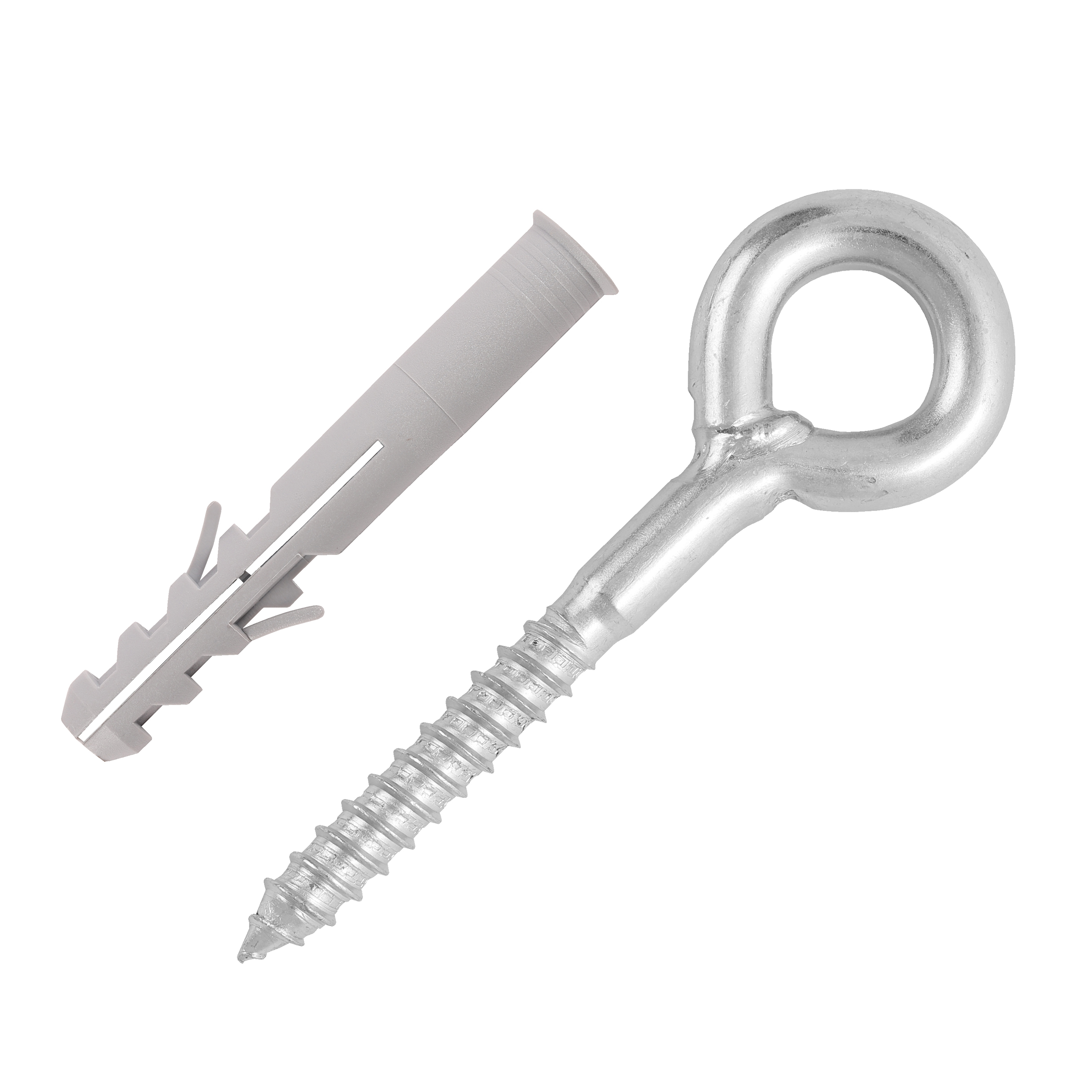 4 chevilles et piton nylon pour échafaudage - Ø12x160mm - SCELL-IT - EX-91051112160OB