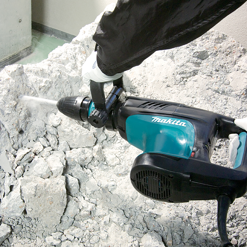 Burineur MAKITA SDS-Max 1510 W avec accessoires HM1203C