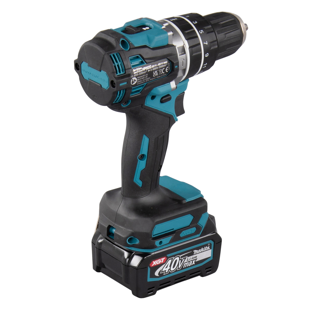 Perceuse visseuse percussion XGT - 40V max Ø 13 mm - MAKITA - HP002GD201