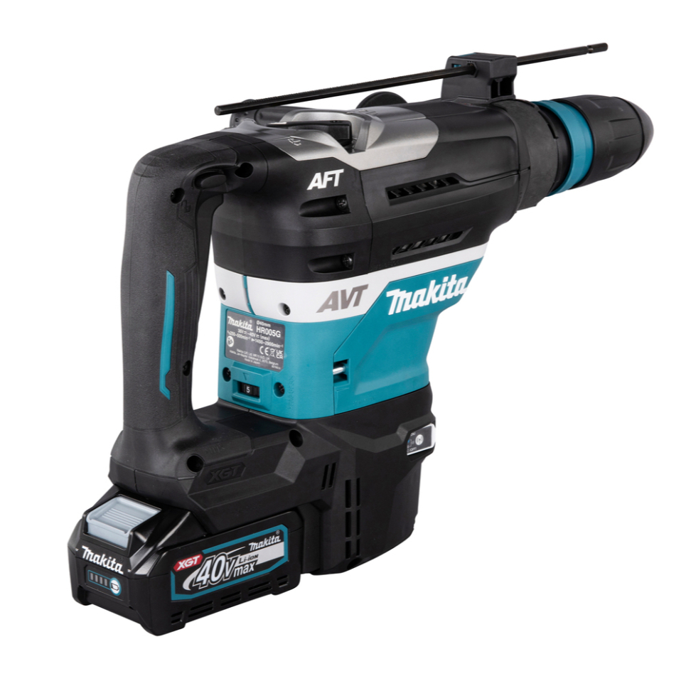 Perfo-burineur MAKITA SDS-MAX XGT 40 V max Li-Ion 4 Ah 40 mm HR005GM202