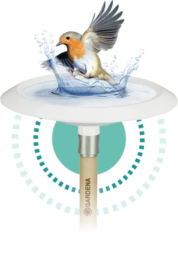 ClickUp! Bain pour oiseaux - GARDENA - 11420-20