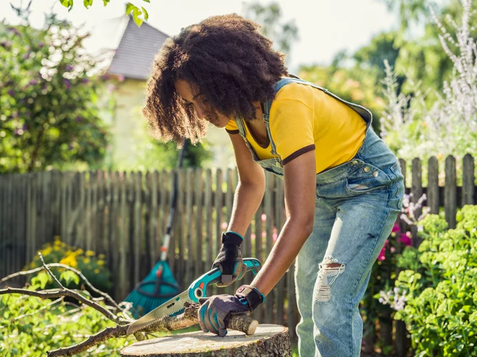 Gants de jardin pour gros travaux de jardinage - Taille 8 / M - GARDENA - 11520-20