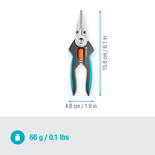Ciseaux de récolte GripCut - GARDENA - 12213-20