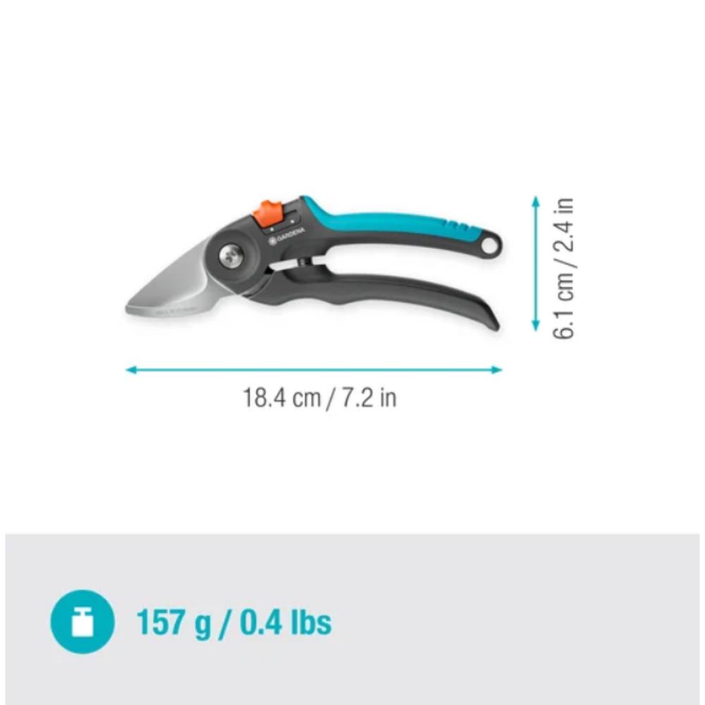 Sécateur PremiumCut - lames franches diamètre de coupe de 22 mm GARDENA - 1224120