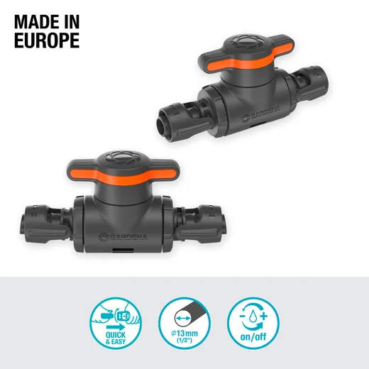 Robinet d'arrêt 13 mm - GARDENA - 13207-20