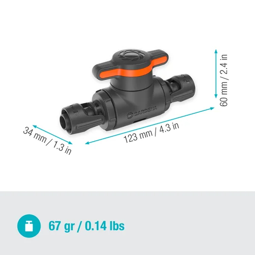 Robinet d'arrêt 13 mm - GARDENA - 13207-20