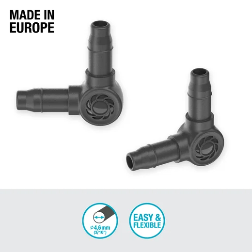 Jonction en L 4.6 mm - GARDENA - 13212-26
