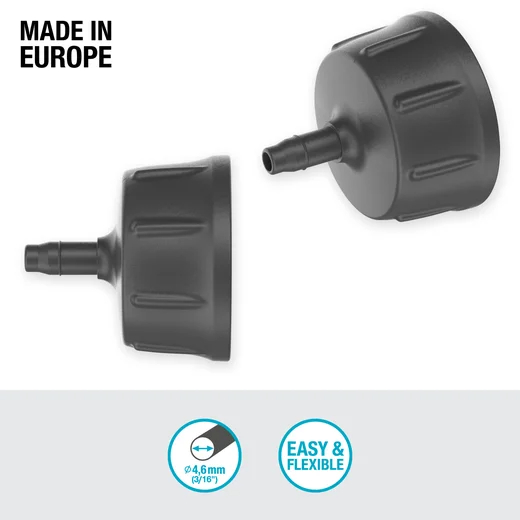 Raccord nez de robinet 4,6 mm - GARDENA - 13224-20