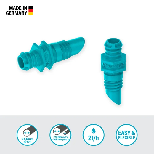 Goutteur auto-régulant fin de ligne 2 l/h - GARDENA - 13307-20