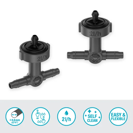 Goutteur en ligne régulateur de pression 2 l/h - GARDENA - 13312-26