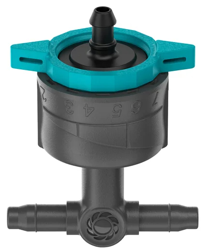 Goutteur en ligne réglable et régulateur de pression 1 - 8 l/h - GARDENA - 13314-20