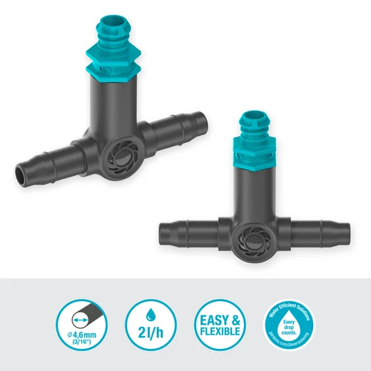 Goutteur en ligne auto-régulant 2 l/h - GARDENA - 13317-20