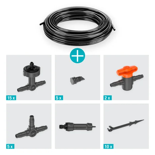 Kit d'initiation pour balcon - jusqu'à 15 plantes - GARDENA - 13401-90