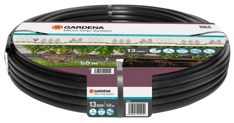 Extension de tuyau à goutteurs incorporés 50 m enterré et en surface - GARDENA - 13504-20