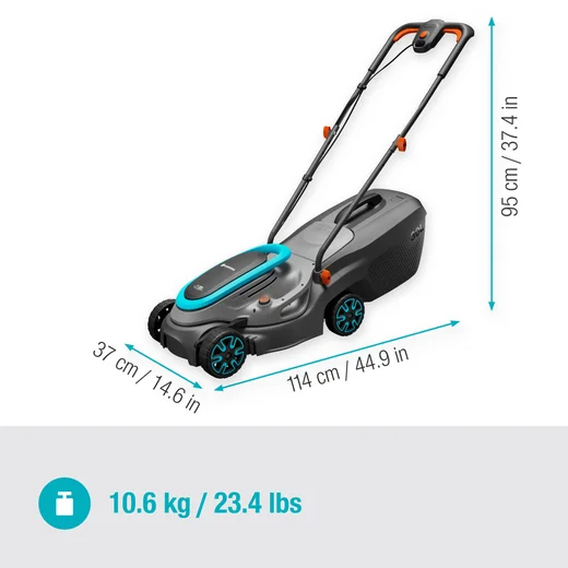 Tondeuse PowerMax 32/18V P4A- Kit prêt à l'emploi - GARDENA - 14632-20