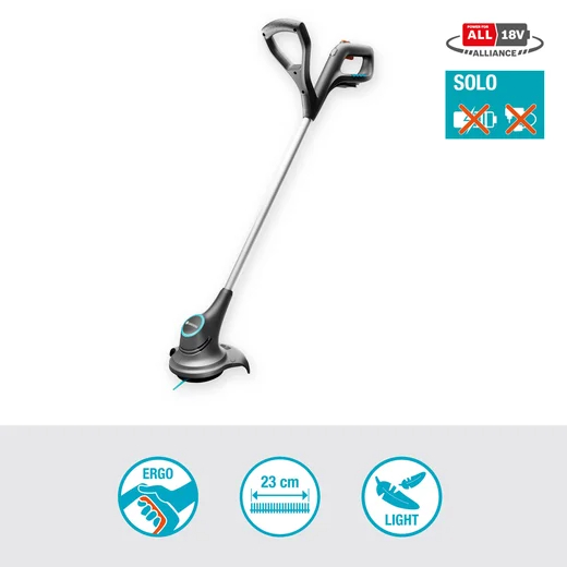 Coupe-bordures SmallCut 23/18V P4A- sans chargeur ni batterie - GARDENA - 14702-55