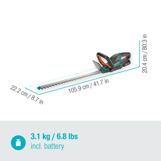 Taille-haies ComfortCut 60/18V P4A avec batterie - GARDENA - 14731-20