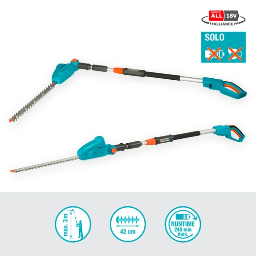 Taille -haies sur perche THS42/18V P4A sans batterie - GARDENA - 14732-55