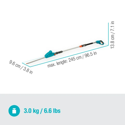 Taille -haies sur perche THS42/18V P4A sans batterie - GARDENA - 14732-55