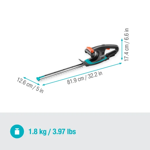 Taille-haies EasyCut 40/18V P4A- sans chargeur ni batterie - GARDENA - 14733-55