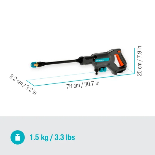 Nettoyeur moyenne pression AquaClean 24/18V P4A - GARDENA - 14800-55