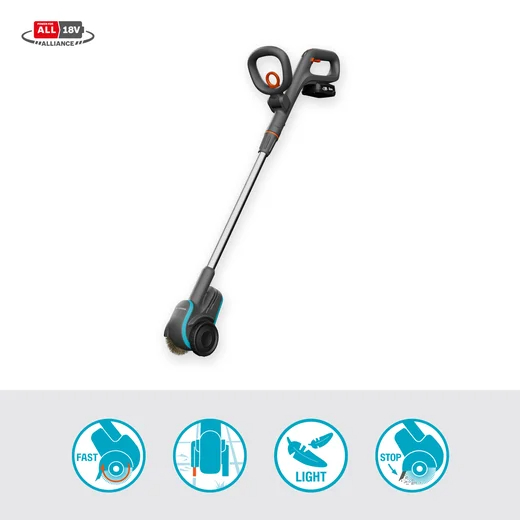 Nettoyeur de joints sur batterie EasyWeed 18V/P4A - GARDENA - 14820-20