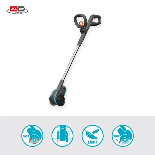 Nettoyeur de joints EasyWeed 18V/P4A sans batterie - GARDENA - 14820-55