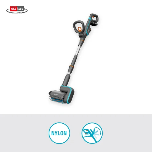 Nettoyeur de terrasse AquaBrush 18V/P4A - Patio - GARDENA - 14841-20