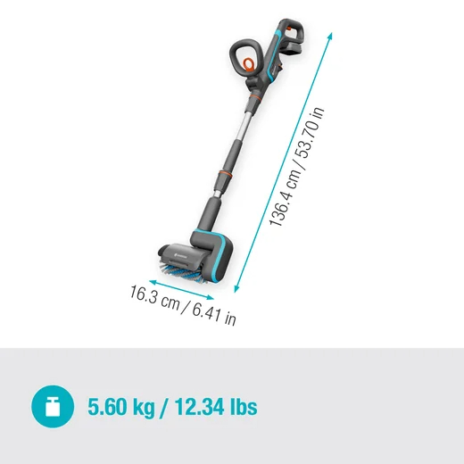 Nettoyeur de terrasse AquaBrush 18V/P4A - GARDENA - 14842-20