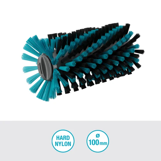 Brosse rouleau à poils durs pour nettoyeur de terrasse AquaBrush - GARDENA - 14849-20