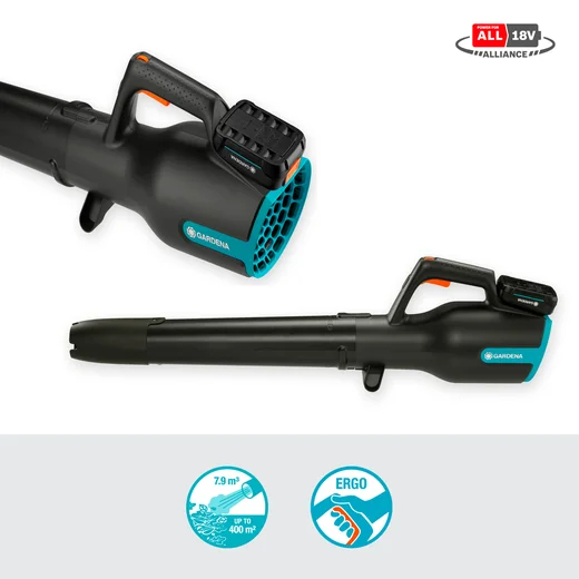 Souffleur PowerJet 18V P4A avec batterie - GARDENA - 14890-20