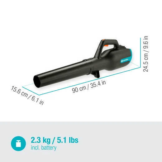 Souffleur PowerJet 18V P4A avec batterie - GARDENA - 14890-20